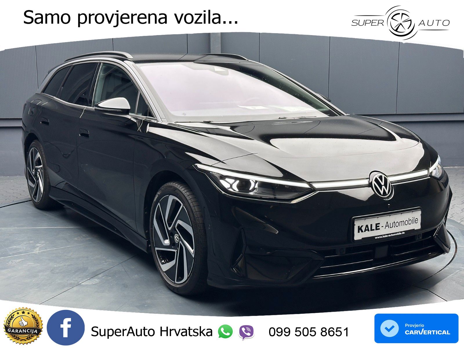 Volkswagen ID.7 Pro 82 kWh (286 KS)