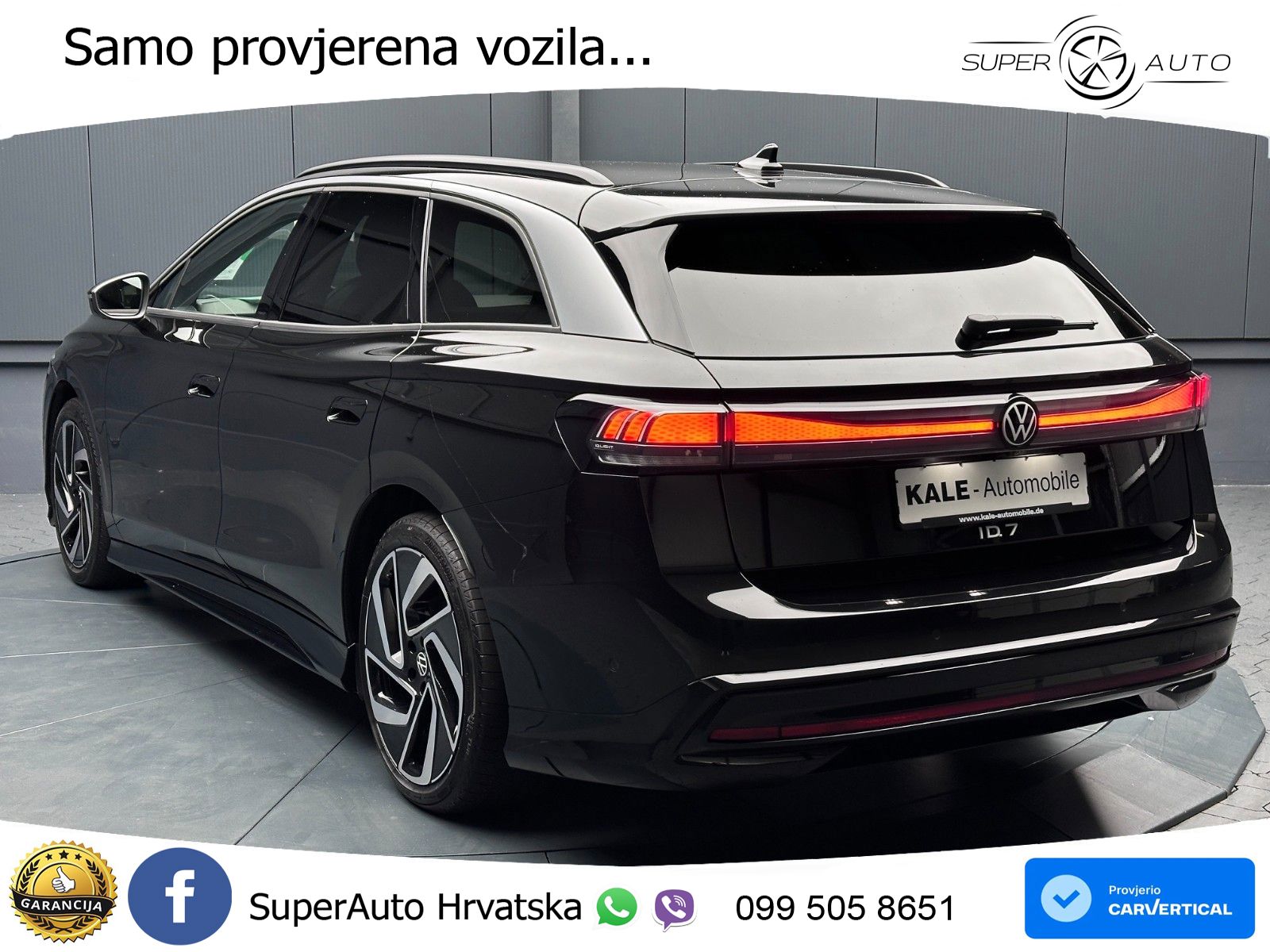 Volkswagen ID.7 Pro 82 kWh (286 KS)