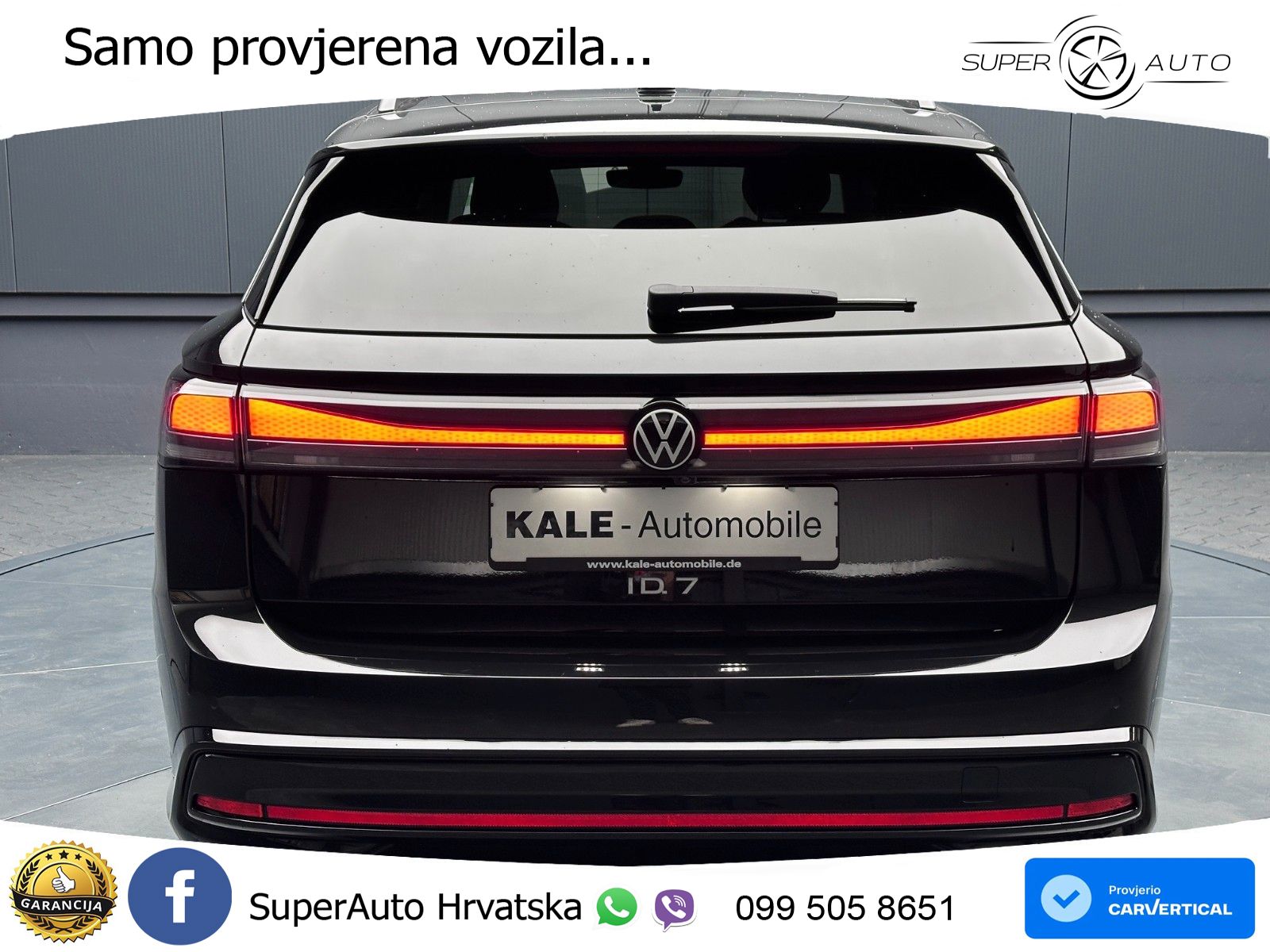 Volkswagen ID.7 Pro 82 kWh (286 KS)