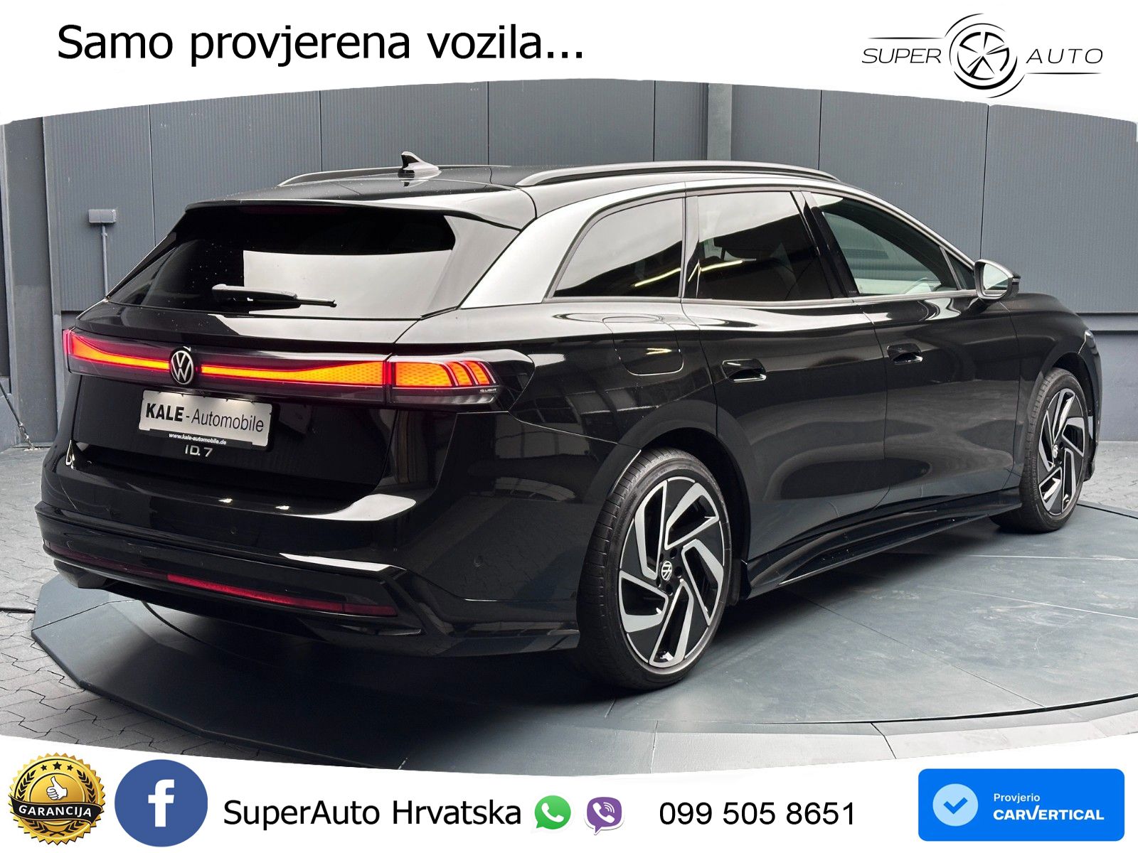 Volkswagen ID.7 Pro 82 kWh (286 KS)