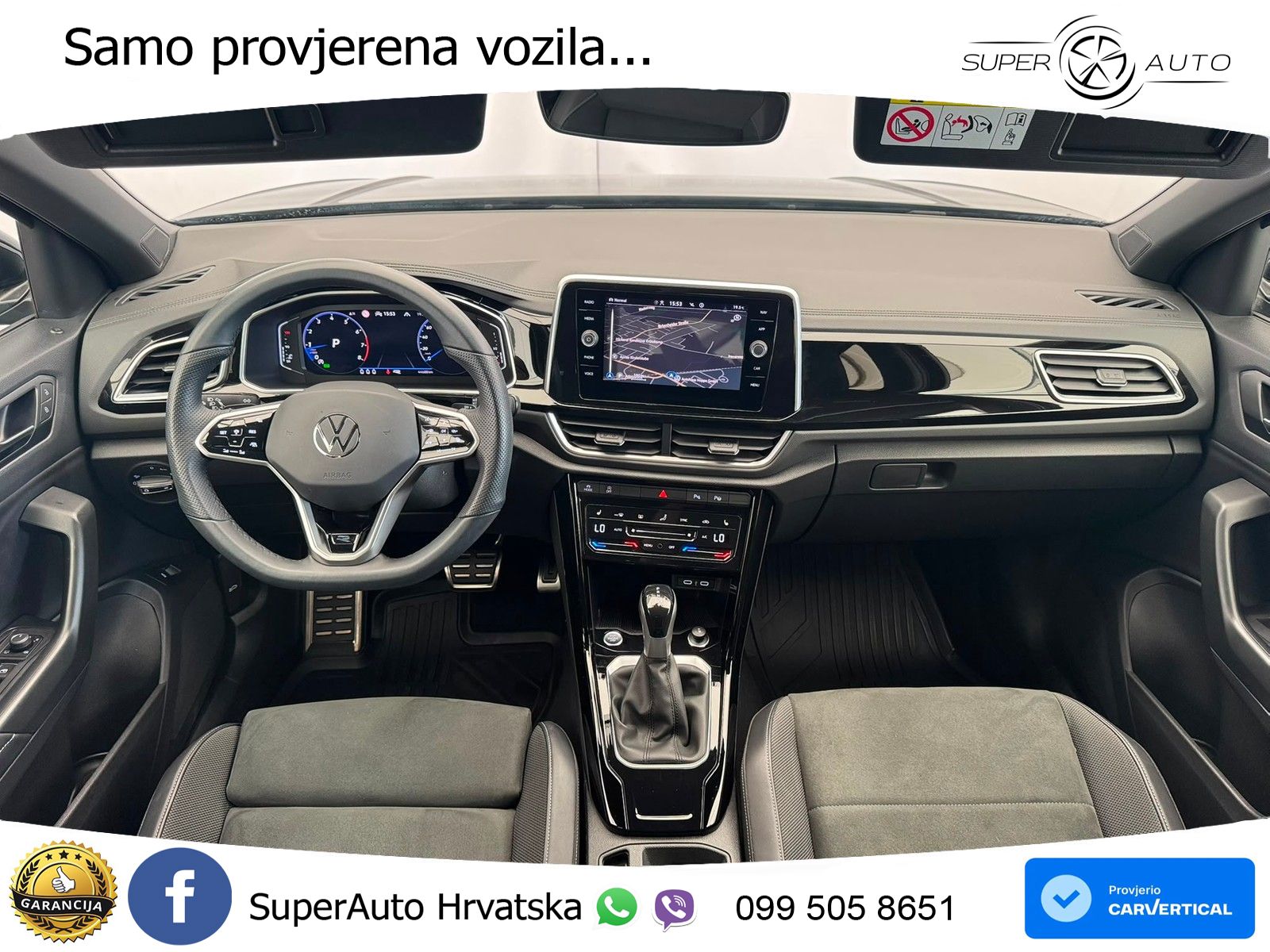 Volkswagen T-Roc 1.5 TSI (150 KS) DSG R-Line LED+GR SJED+ACC