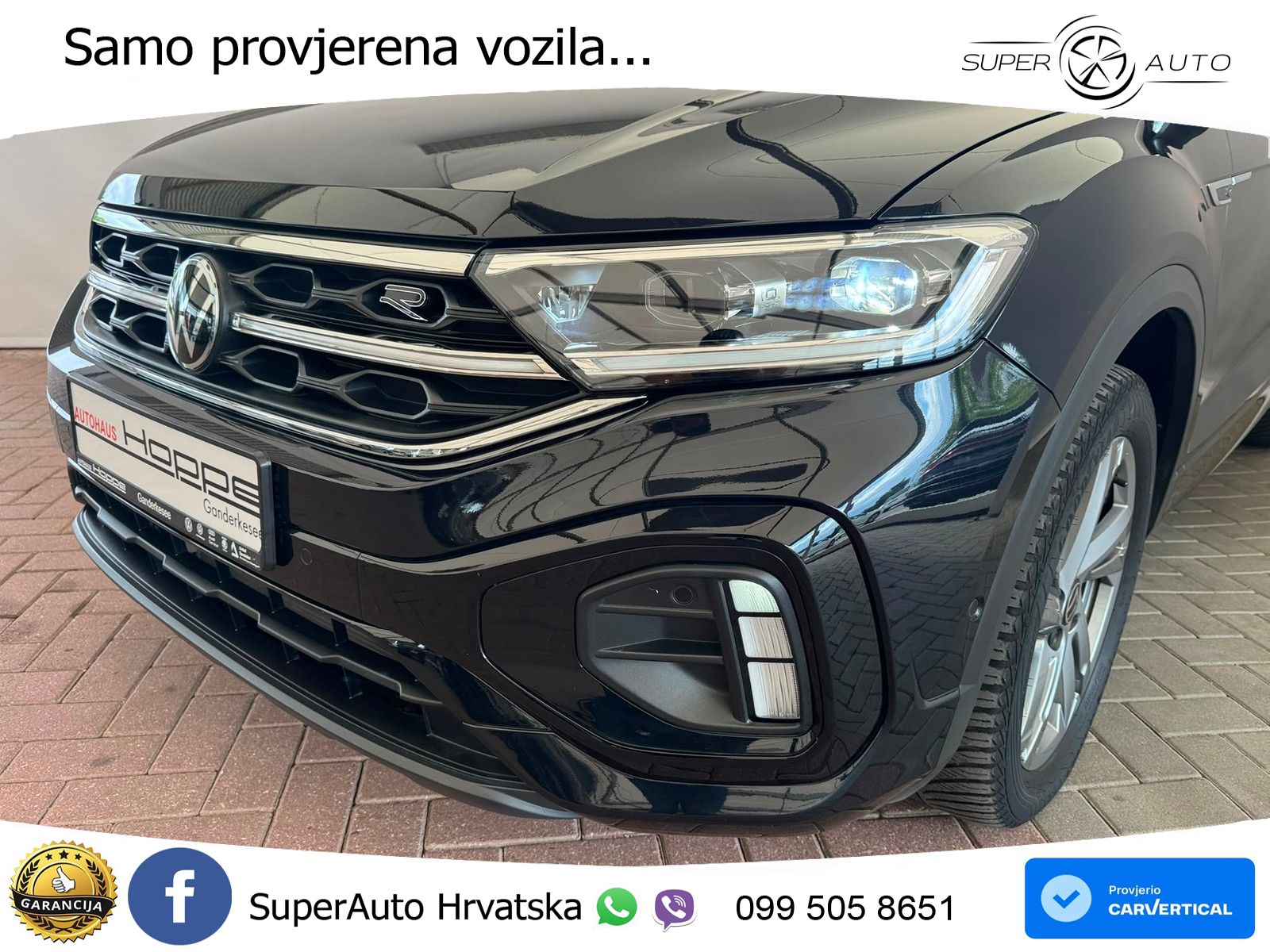 Volkswagen T-Roc 1.5 TSI (150 KS) DSG R-Line LED+GR SJED+ACC
