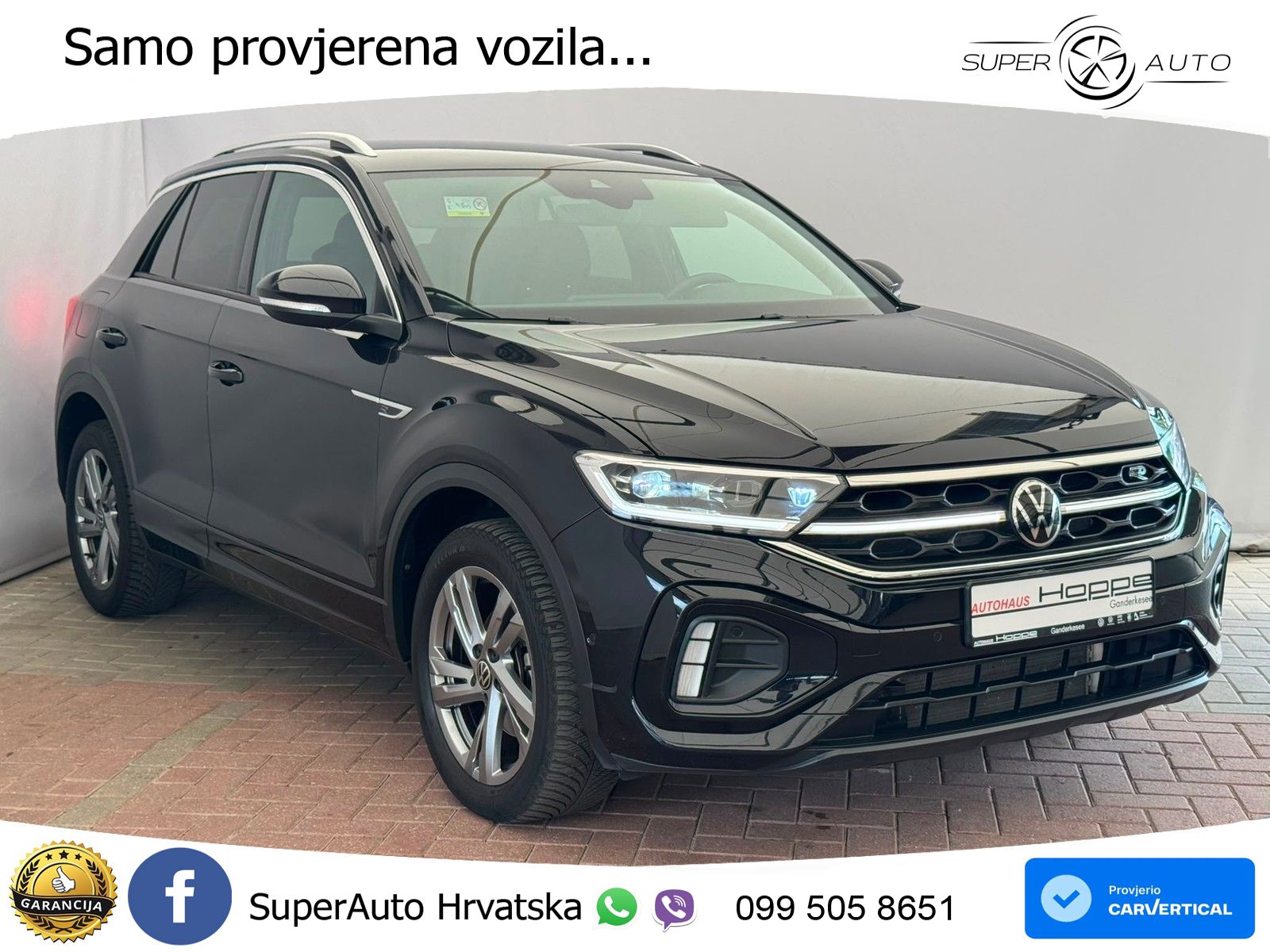 Volkswagen T-Roc 1.5 TSI (150 KS) DSG R-Line LED+GR SJED+ACC
