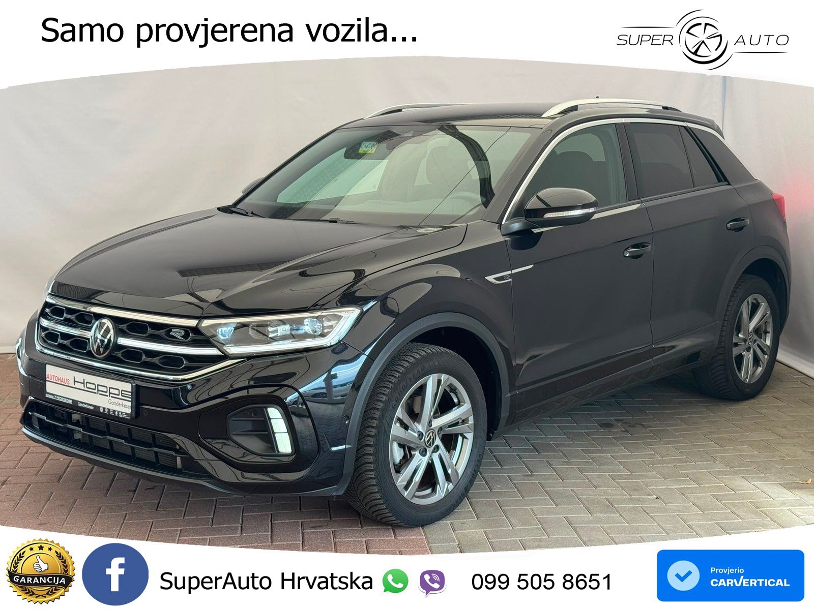 Volkswagen T-Roc 1.5 TSI (150 KS) DSG R-Line LED+GR SJED+ACC