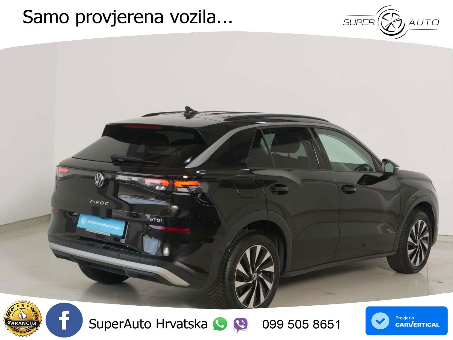Volkswagen T-Roc 1.5 eTSI (150 KS)  DSG LED+GR SJED+ACC
