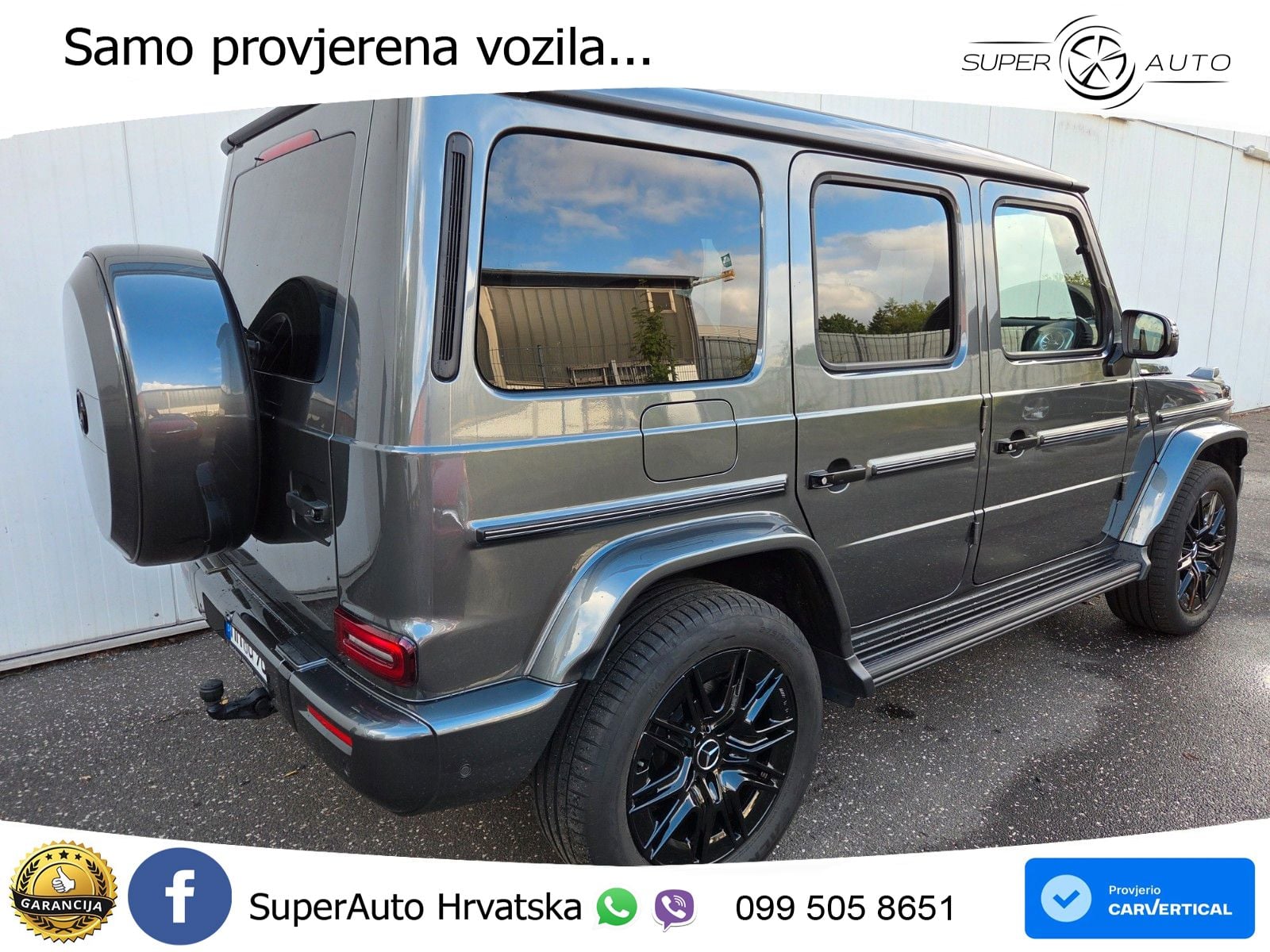 Mercedes G 450d Long (367 KS) 4MATIC 9G-TRONIC AMG LED+GR SJED+ACC