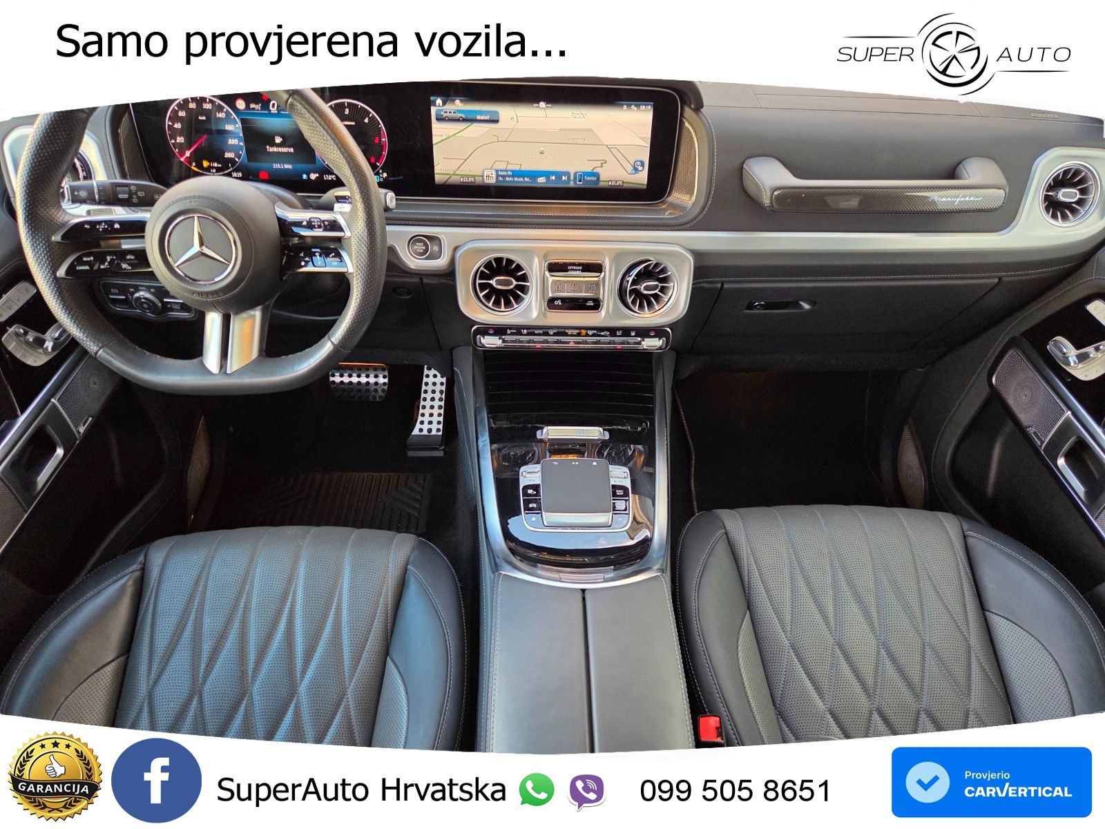 Mercedes G 450d Long (367 KS) 4MATIC 9G-TRONIC AMG LED+GR SJED+ACC