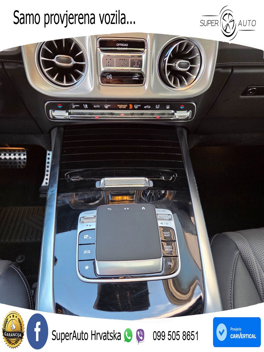 Mercedes G 450d Long (367 KS) 4MATIC 9G-TRONIC AMG LED+GR SJED+ACC