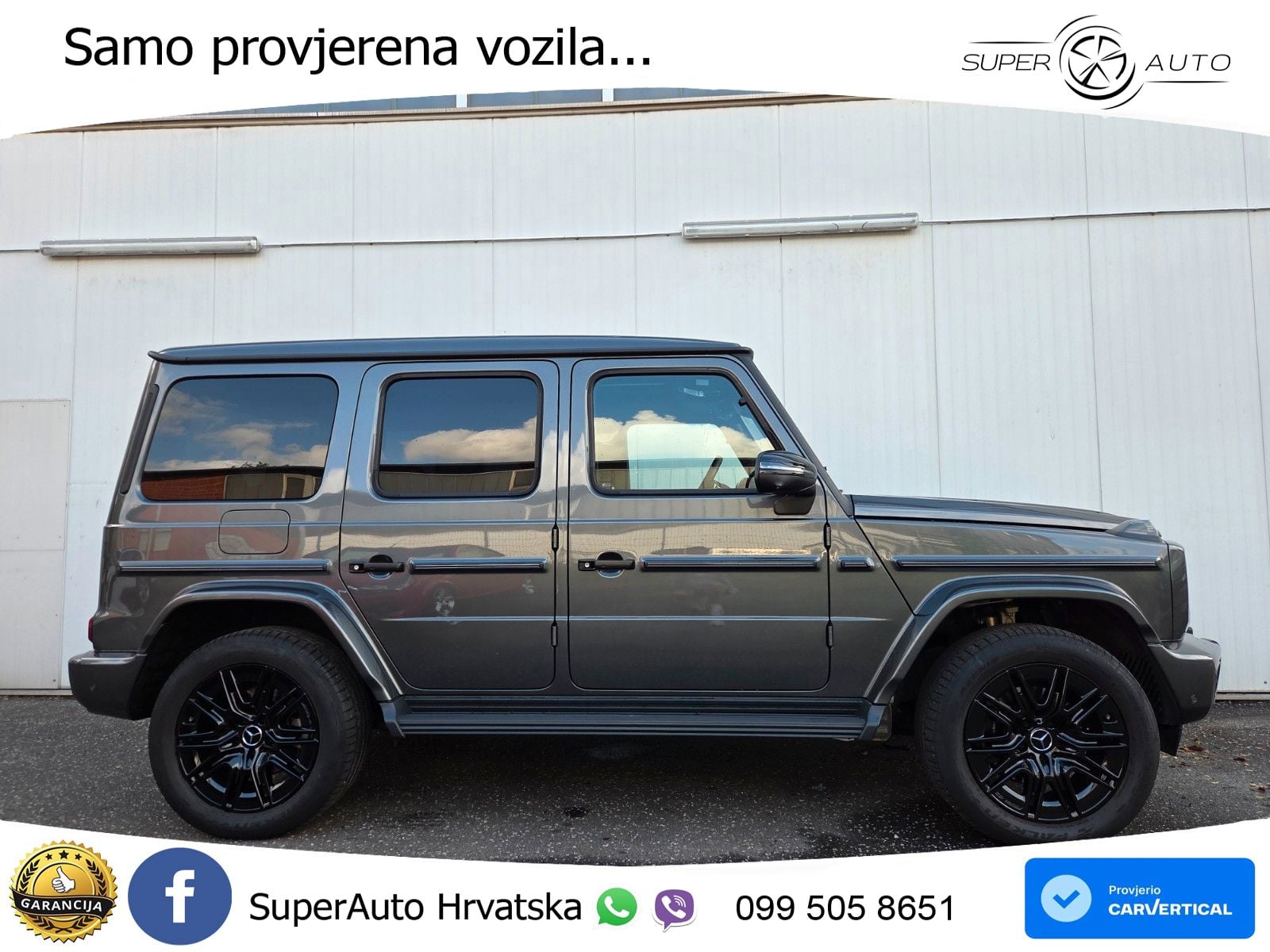 Mercedes G 450d Long (367 KS) 4MATIC 9G-TRONIC AMG LED+GR SJED+ACC