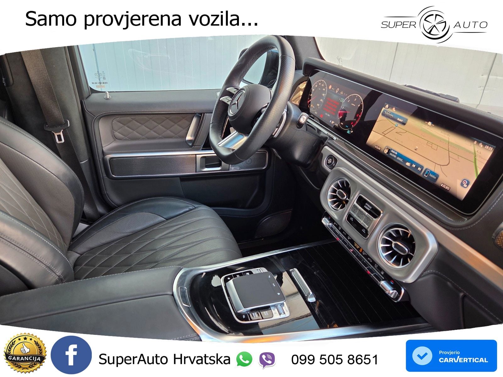 Mercedes G 450d Long (367 KS) 4MATIC 9G-TRONIC AMG LED+GR SJED+ACC