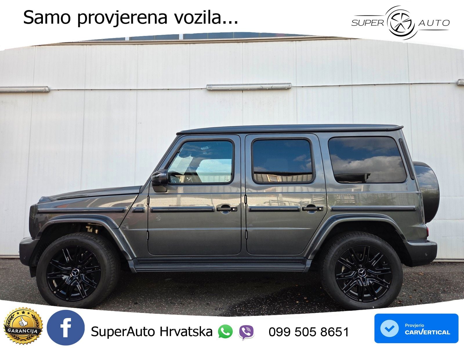 Mercedes G 450d Long (367 KS) 4MATIC 9G-TRONIC AMG LED+GR SJED+ACC