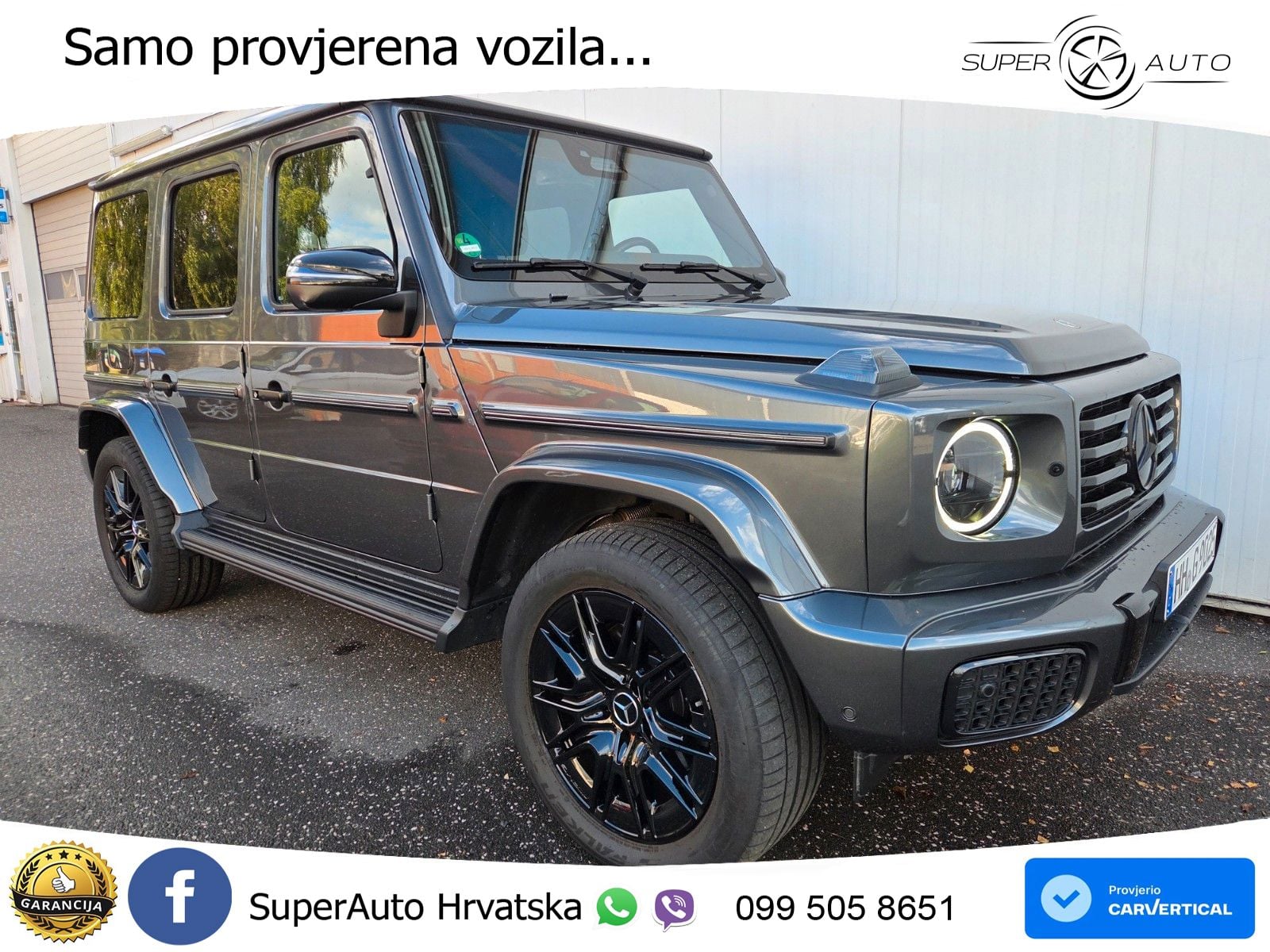 Mercedes G 450d Long (367 KS) 4MATIC 9G-TRONIC AMG LED+GR SJED+ACC