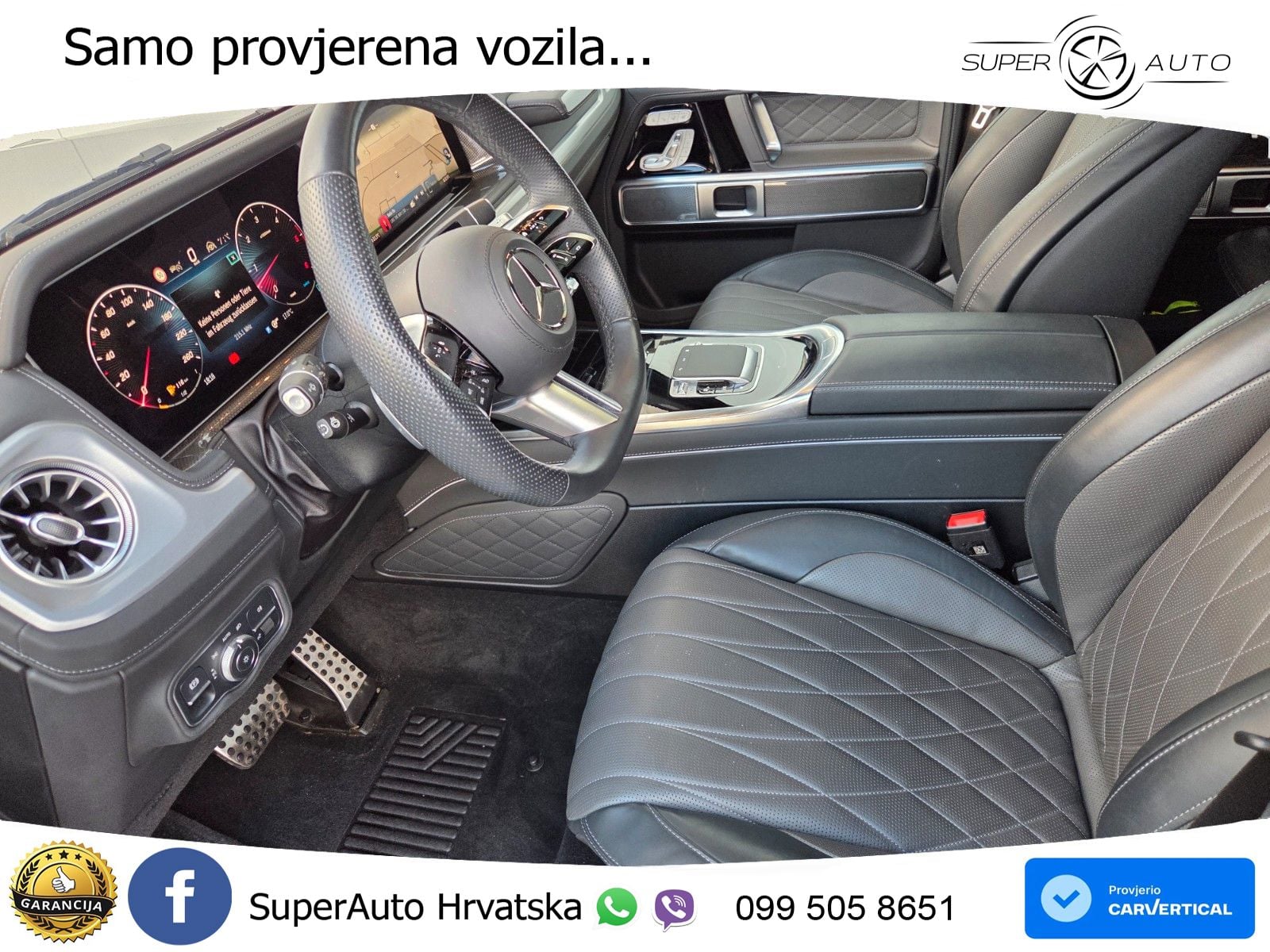 Mercedes G 450d Long (367 KS) 4MATIC 9G-TRONIC AMG LED+GR SJED+ACC