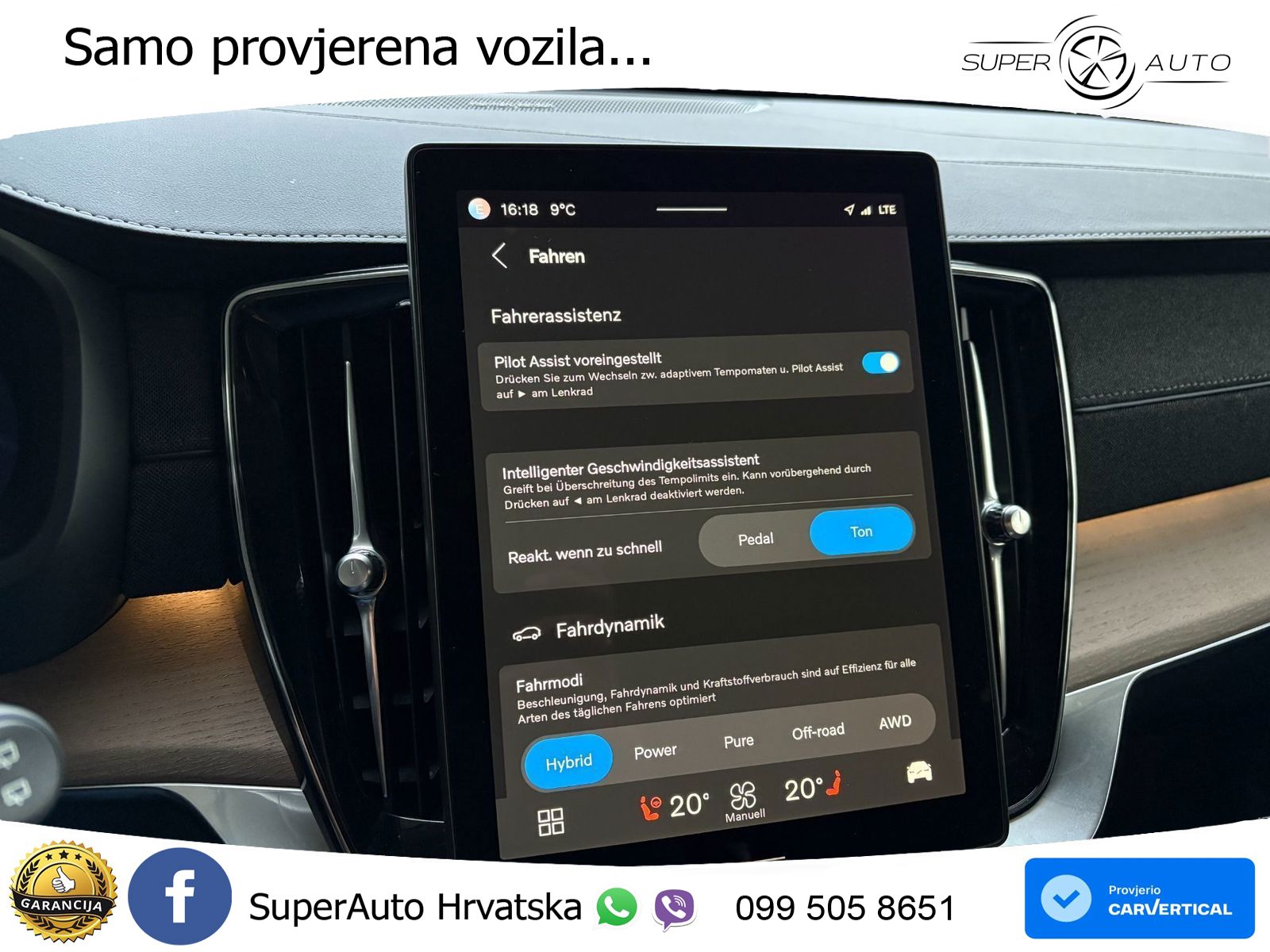Volvo XC90 2.0 T8 AWD Automatic ACC+HEAD+4xGR SJED+360+PANO