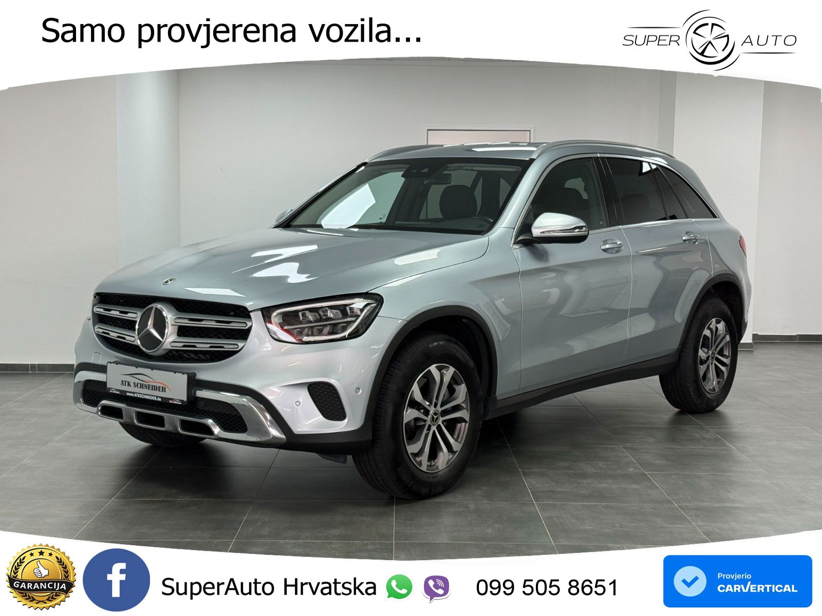 Mercedes GLC 220d (194 KS) 4MATIC G-TRONIC LED+GR SJED+ACC