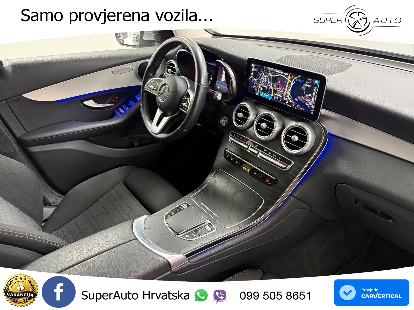 Mercedes GLC 220d (194 KS) 4MATIC G-TRONIC LED+GR SJED+ACC