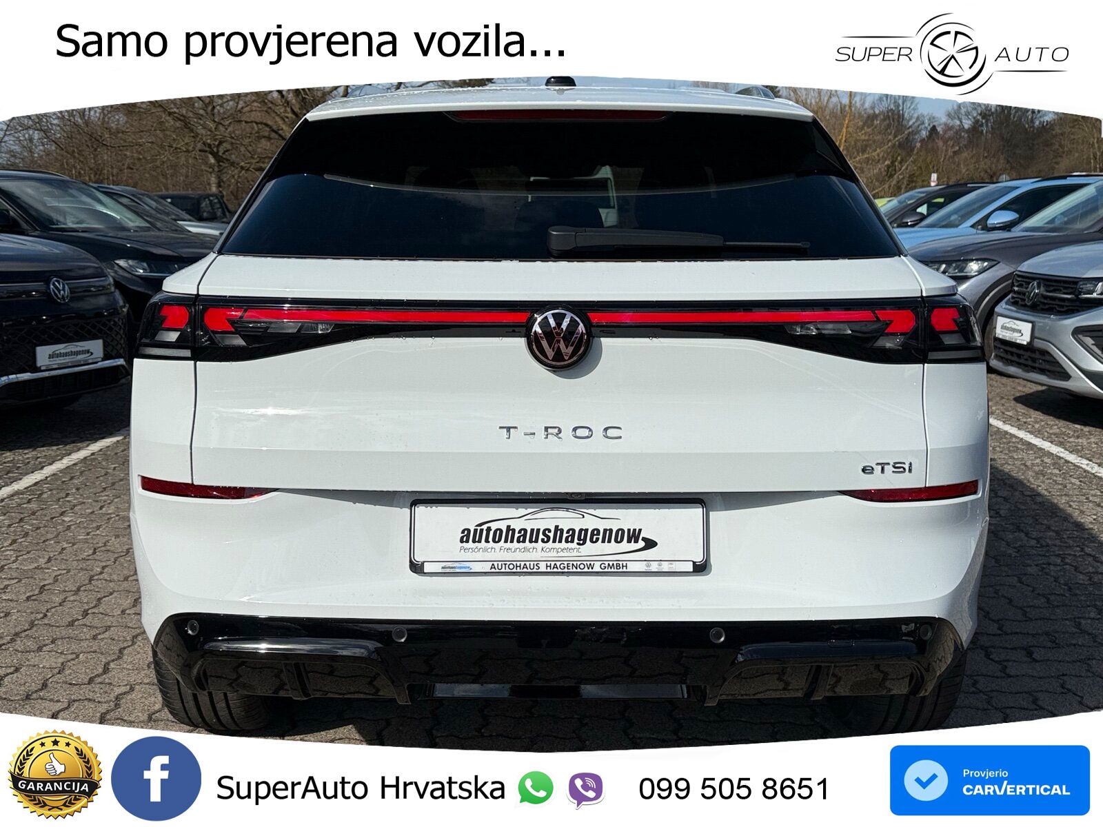 Volkswagen T-Roc 1.5 eTSI (150 KS)  DSG LED+GR SJED+ACC
