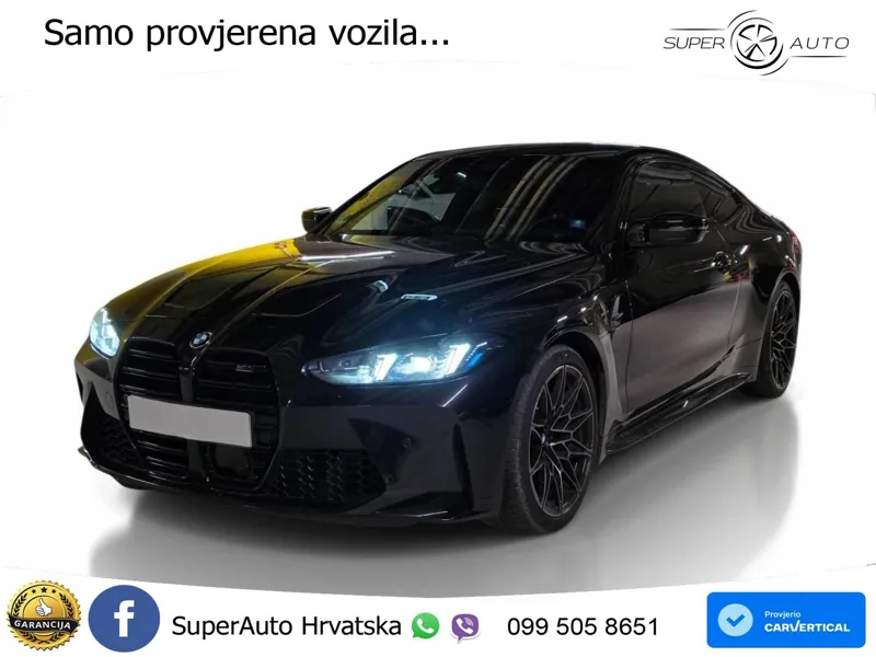 BMW M4 Competition 3.0 (530 KS) xDrive Steptronic LED+GR SJED+ACC