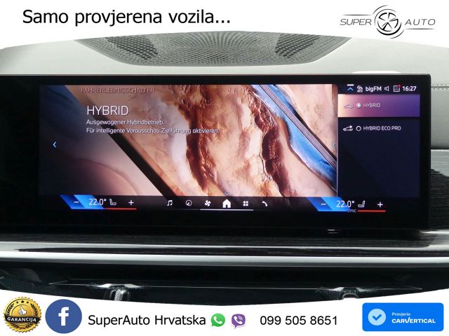 BMW X5 50e (489 KS) xDrive Steptronic ZRAČNI+ACC+GR SJED+KAM