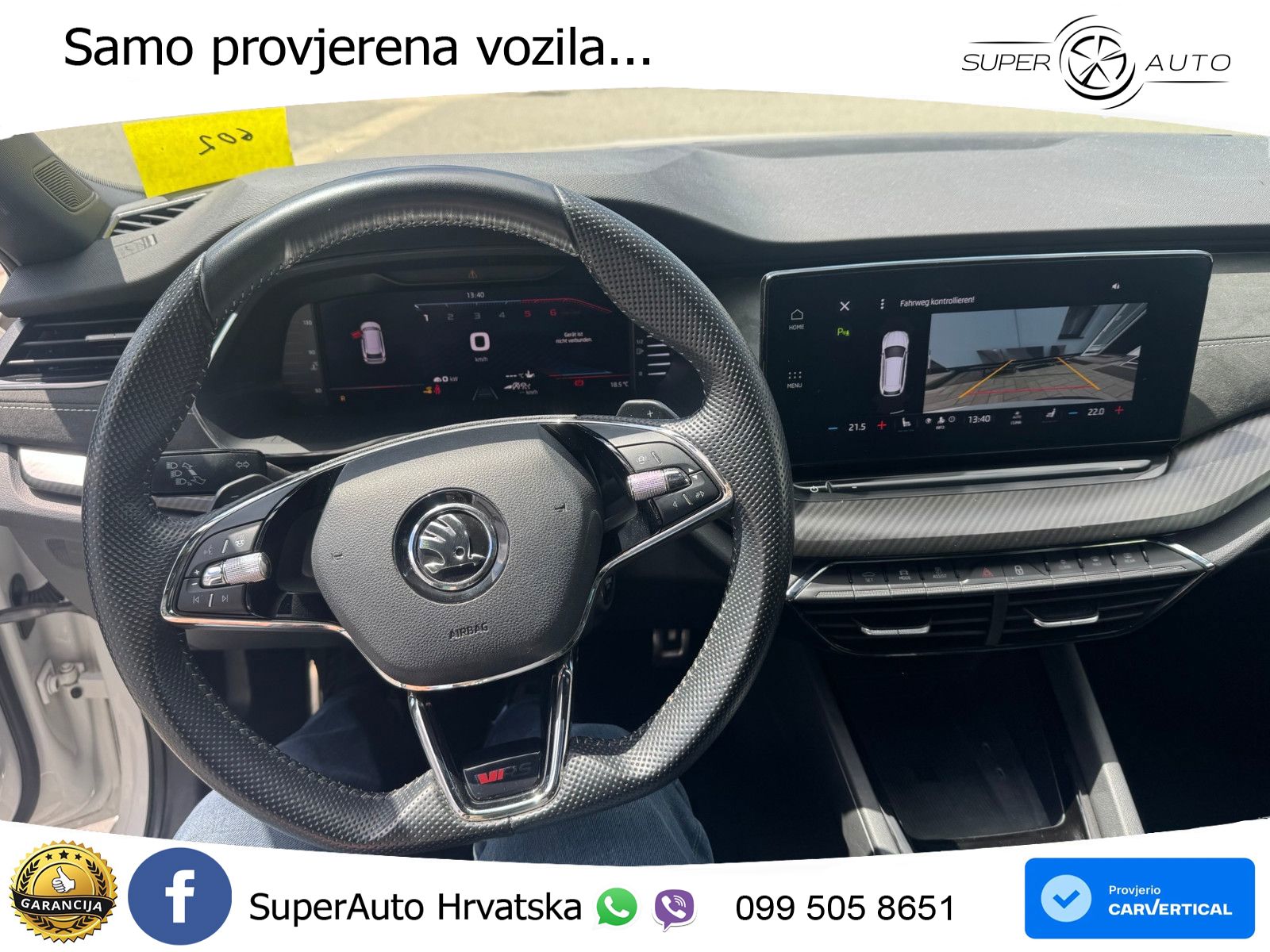 Škoda Octavia Combi RS 2.0 TDI (200 KS) 4x4 DSG LED+GR SJED+ACC