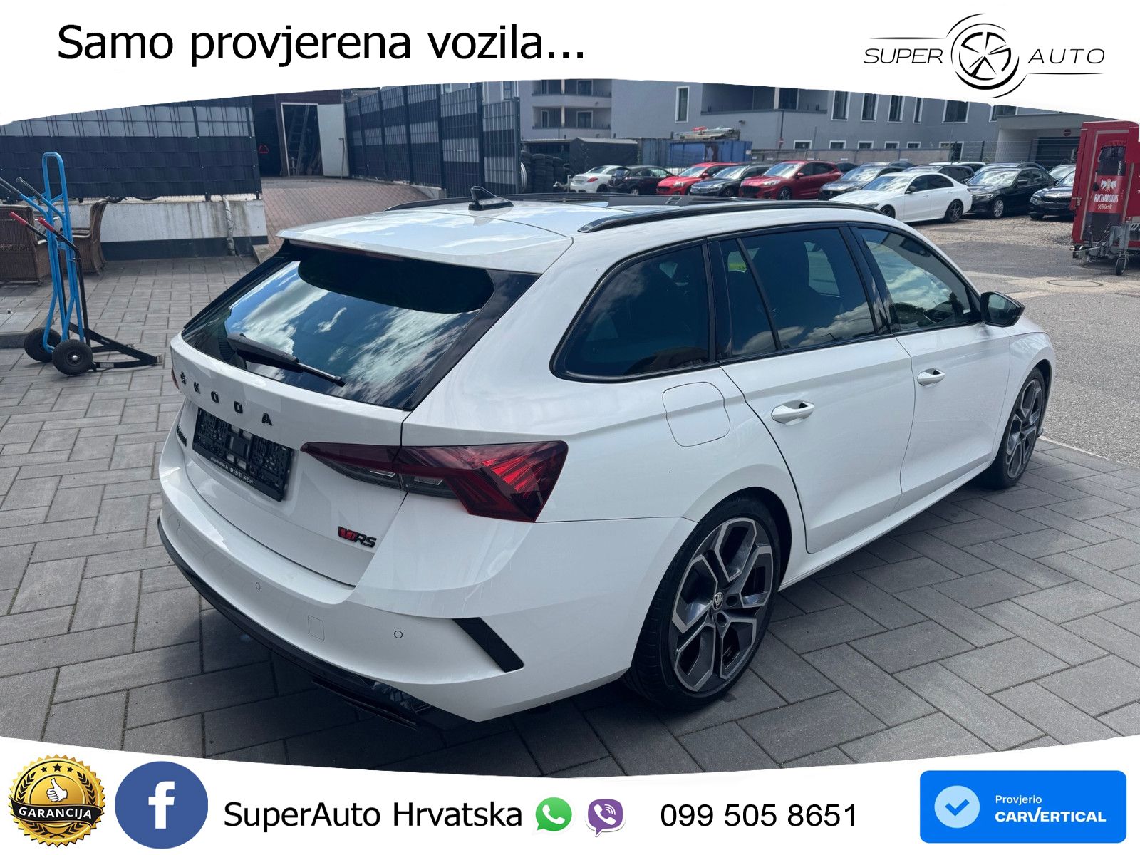 Škoda Octavia Combi RS 2.0 TDI (200 KS) 4x4 DSG LED+GR SJED+ACC
