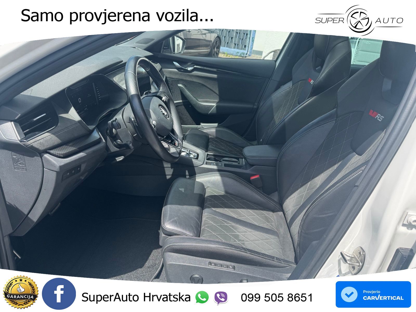 Škoda Octavia Combi RS 2.0 TDI (200 KS) 4x4 DSG LED+GR SJED+ACC
