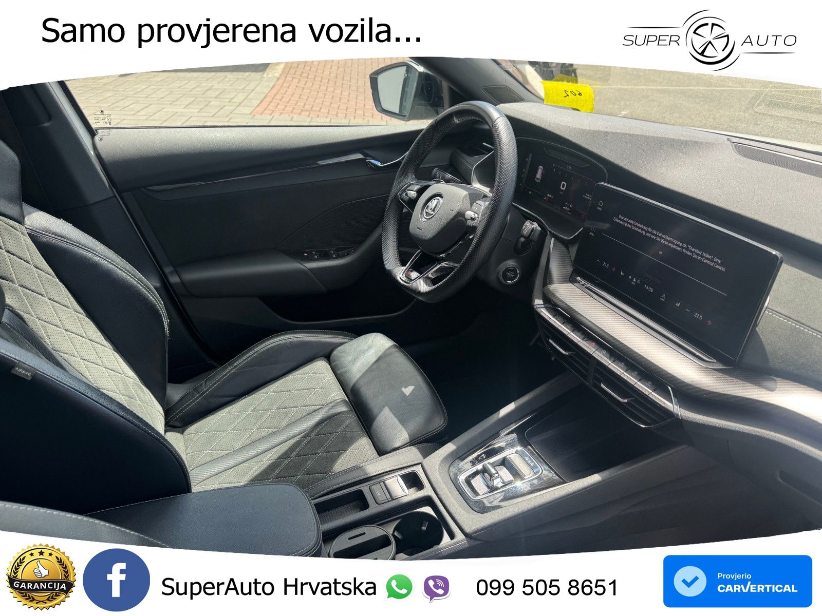 Škoda Octavia Combi RS 2.0 TDI (200 KS) 4x4 DSG LED+GR SJED+ACC