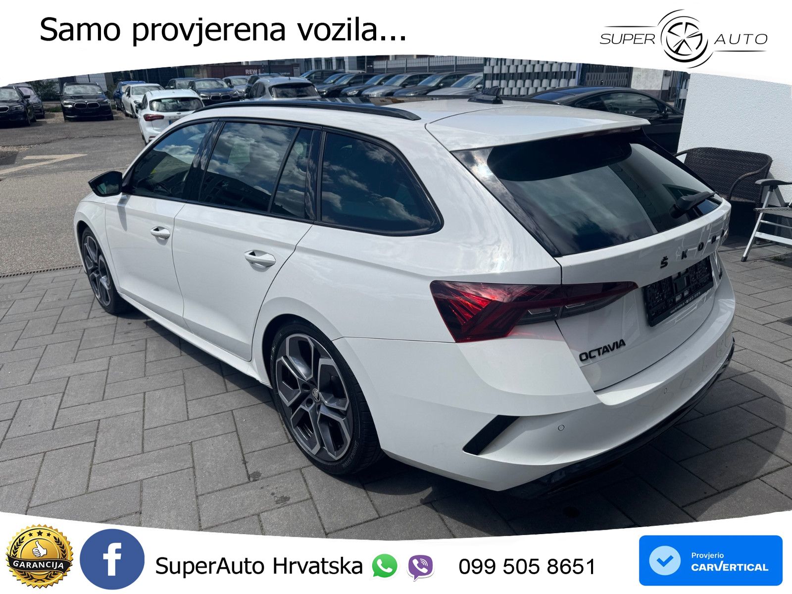 Škoda Octavia Combi RS 2.0 TDI (200 KS) 4x4 DSG LED+GR SJED+ACC
