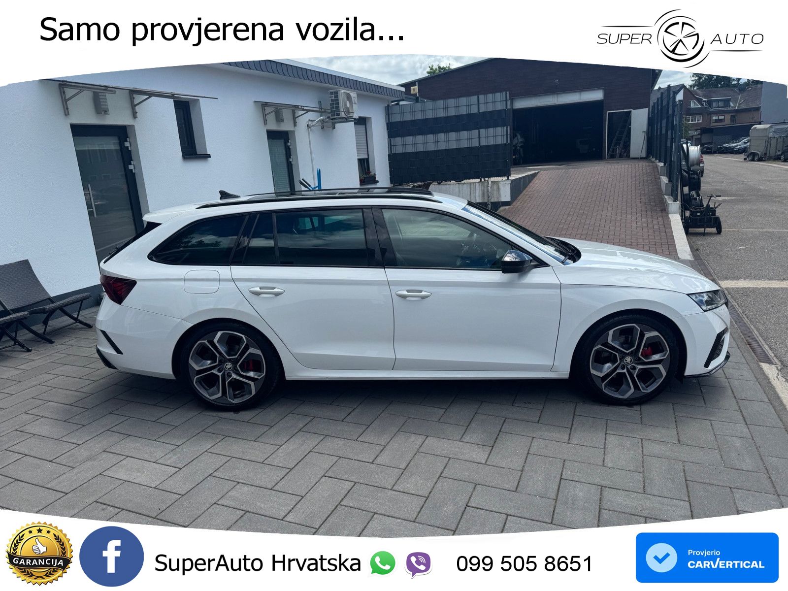 Škoda Octavia Combi RS 2.0 TDI (200 KS) 4x4 DSG LED+GR SJED+ACC