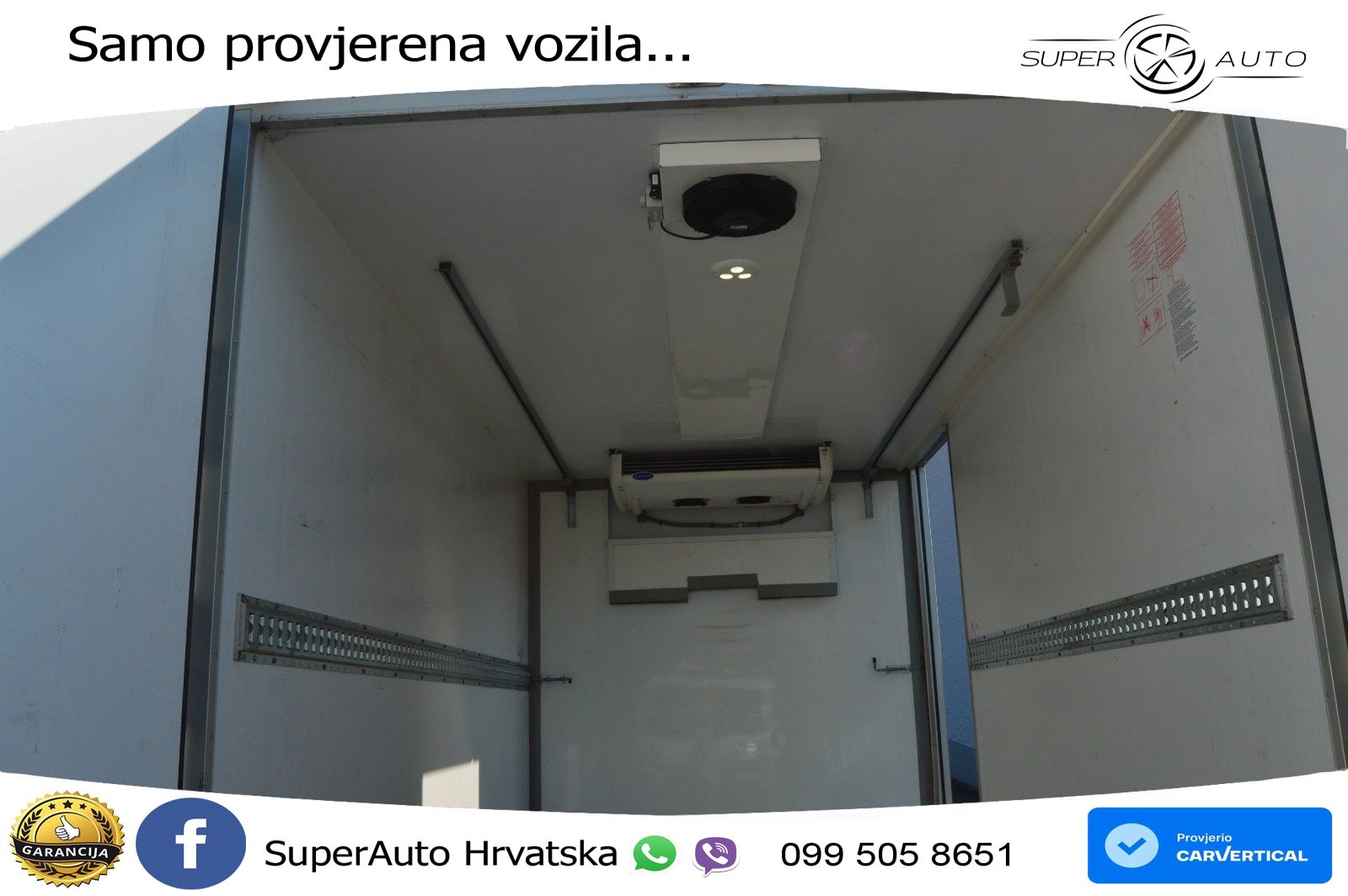 Renault Master Kühlkoffer Carrier Xarios350 -20° 145 KS