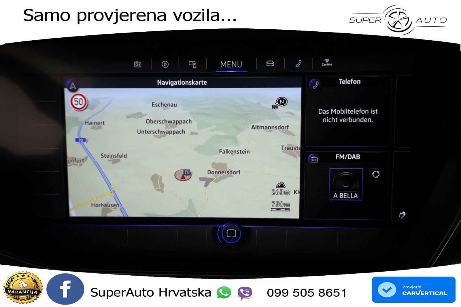 Volkswagen Touareg 3.0 V6 TDI (231 KS) 4MOTION Tiptronic R-Line ZRAČNI+ACC+GR SJED+KAM+PANO