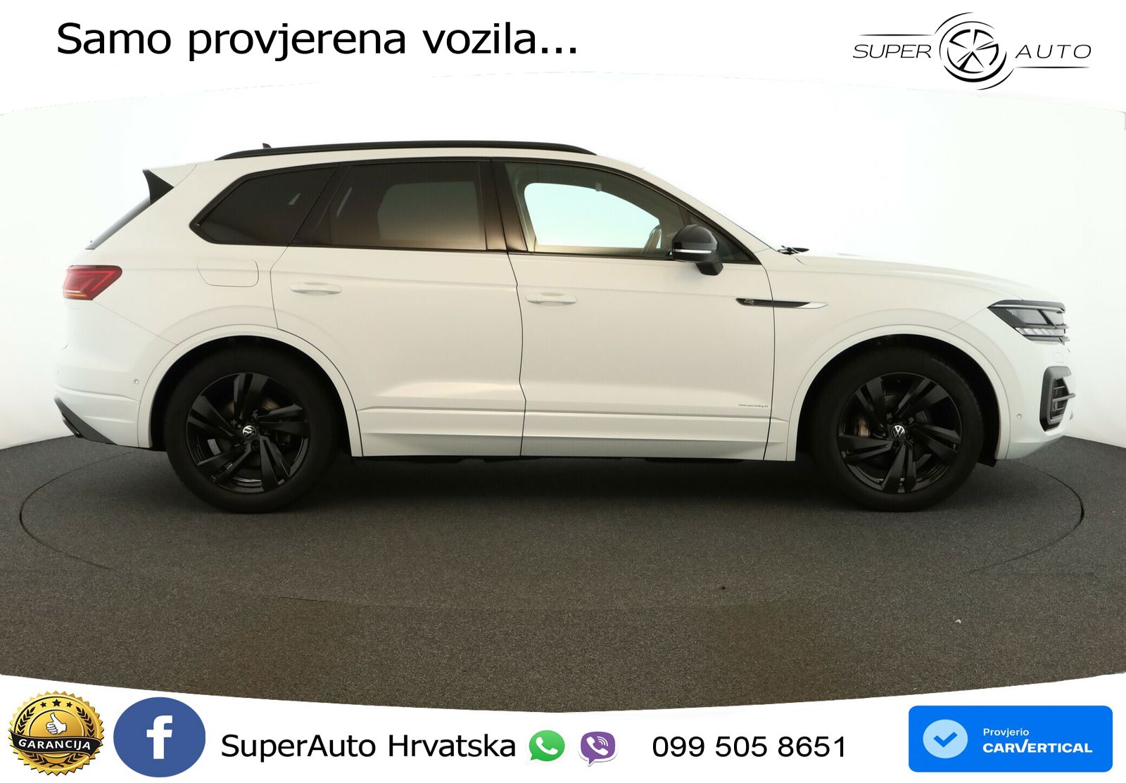 Volkswagen Touareg 3.0 V6 TDI (231 KS) 4MOTION Tiptronic R-Line ZRAČNI+ACC+GR SJED+KAM+PANO