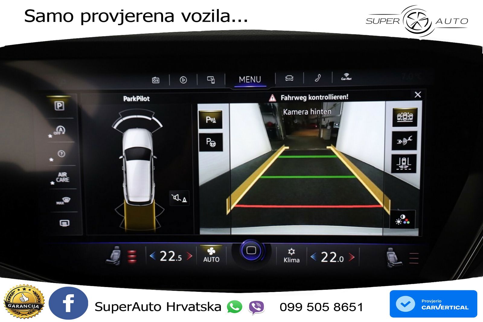 Volkswagen Touareg 3.0 V6 TDI (231 KS) 4MOTION Tiptronic R-Line ZRAČNI+ACC+GR SJED+KAM+PANO