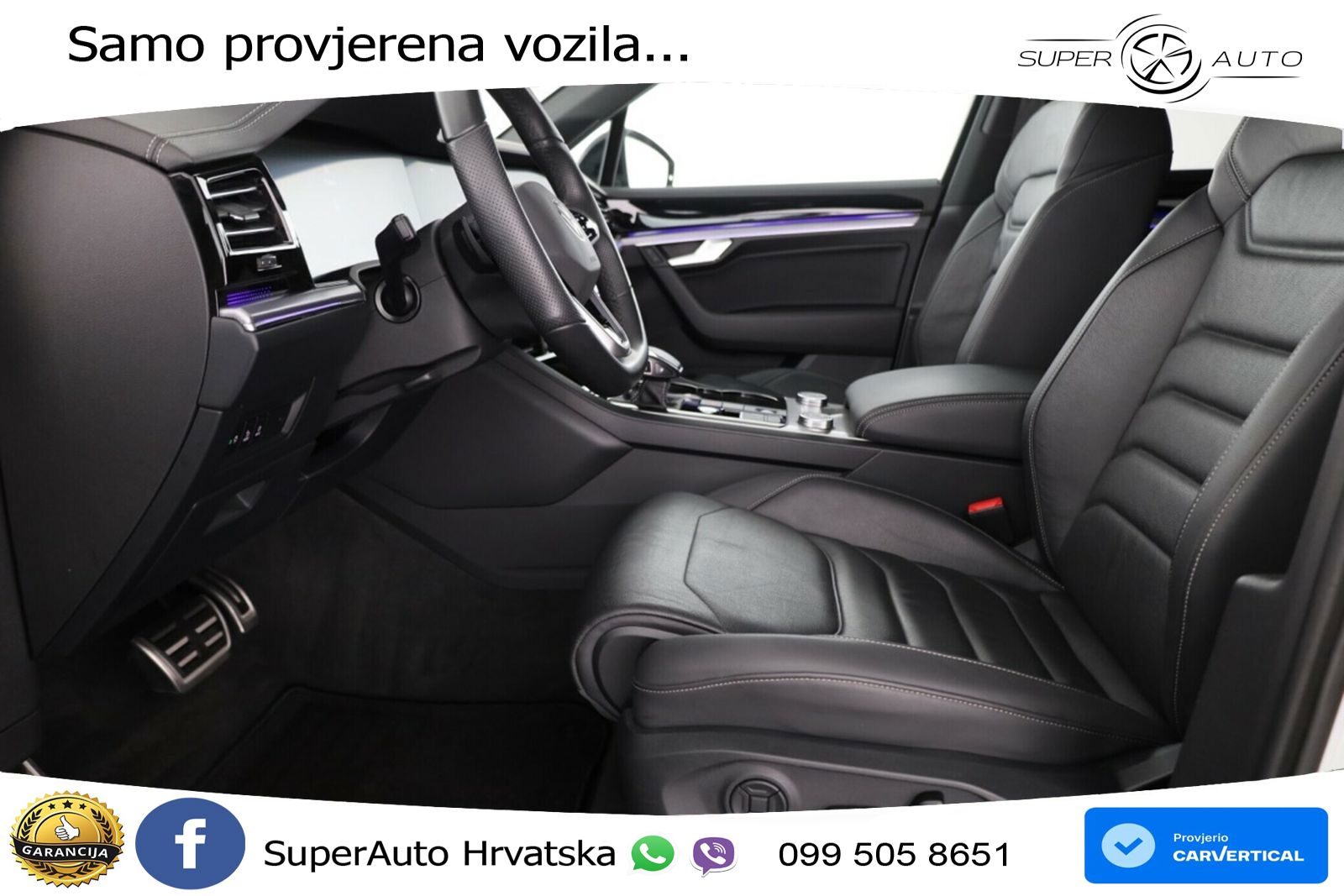 Volkswagen Touareg 3.0 V6 TDI (231 KS) 4MOTION Tiptronic R-Line ZRAČNI+ACC+GR SJED+KAM+PANO
