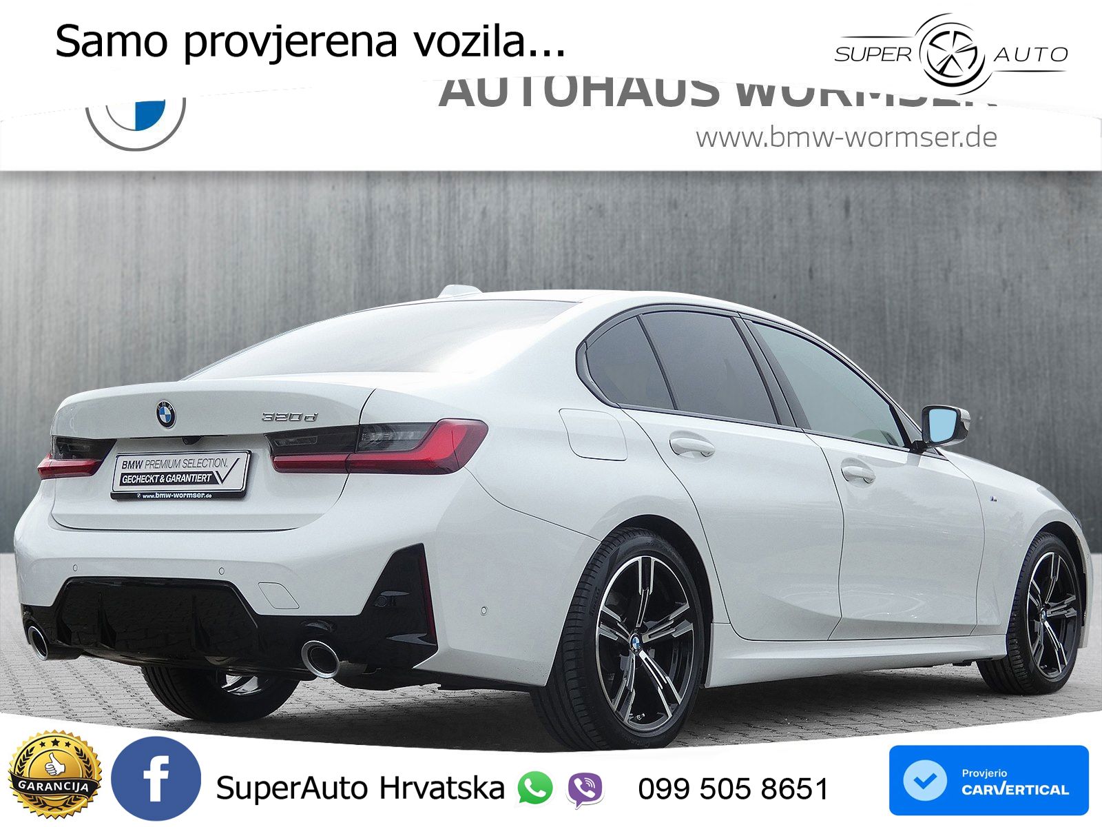 BMW 320d (190 KS) Steptronic M Sport