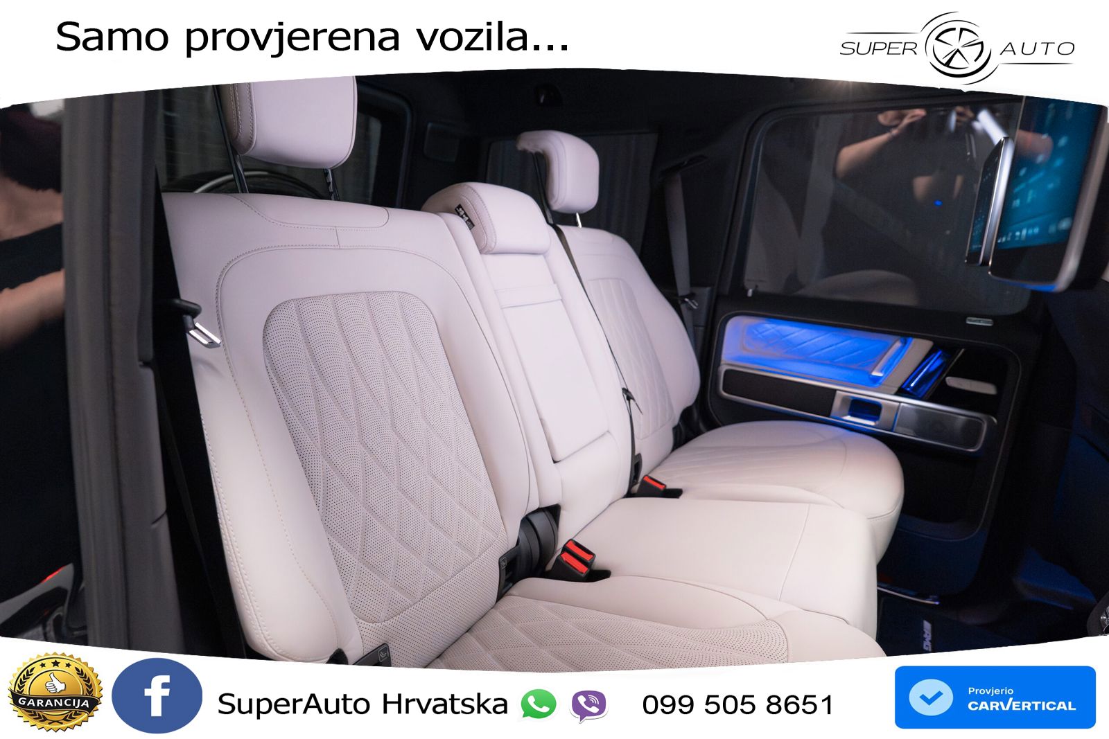 Mercedes AMG G 63 Long V8 (585 KS) 4MATIC 9G-TRONIC AMG SPEEDSHIFT TCT LED+GR SJED+ACC