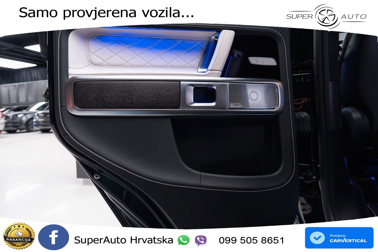 Mercedes AMG G 63 Long V8 (585 KS) 4MATIC 9G-TRONIC AMG SPEEDSHIFT TCT LED+GR SJED+ACC