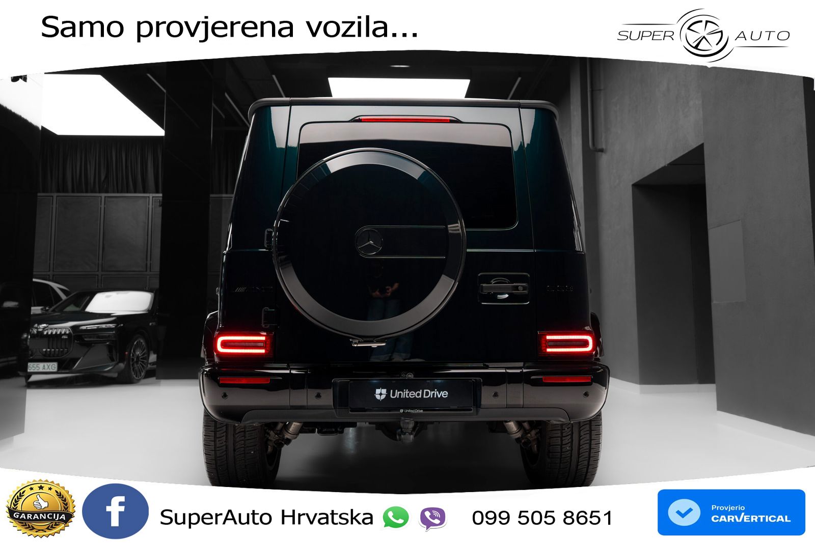 Mercedes AMG G 63 Long V8 (585 KS) 4MATIC 9G-TRONIC AMG SPEEDSHIFT TCT LED+GR SJED+ACC