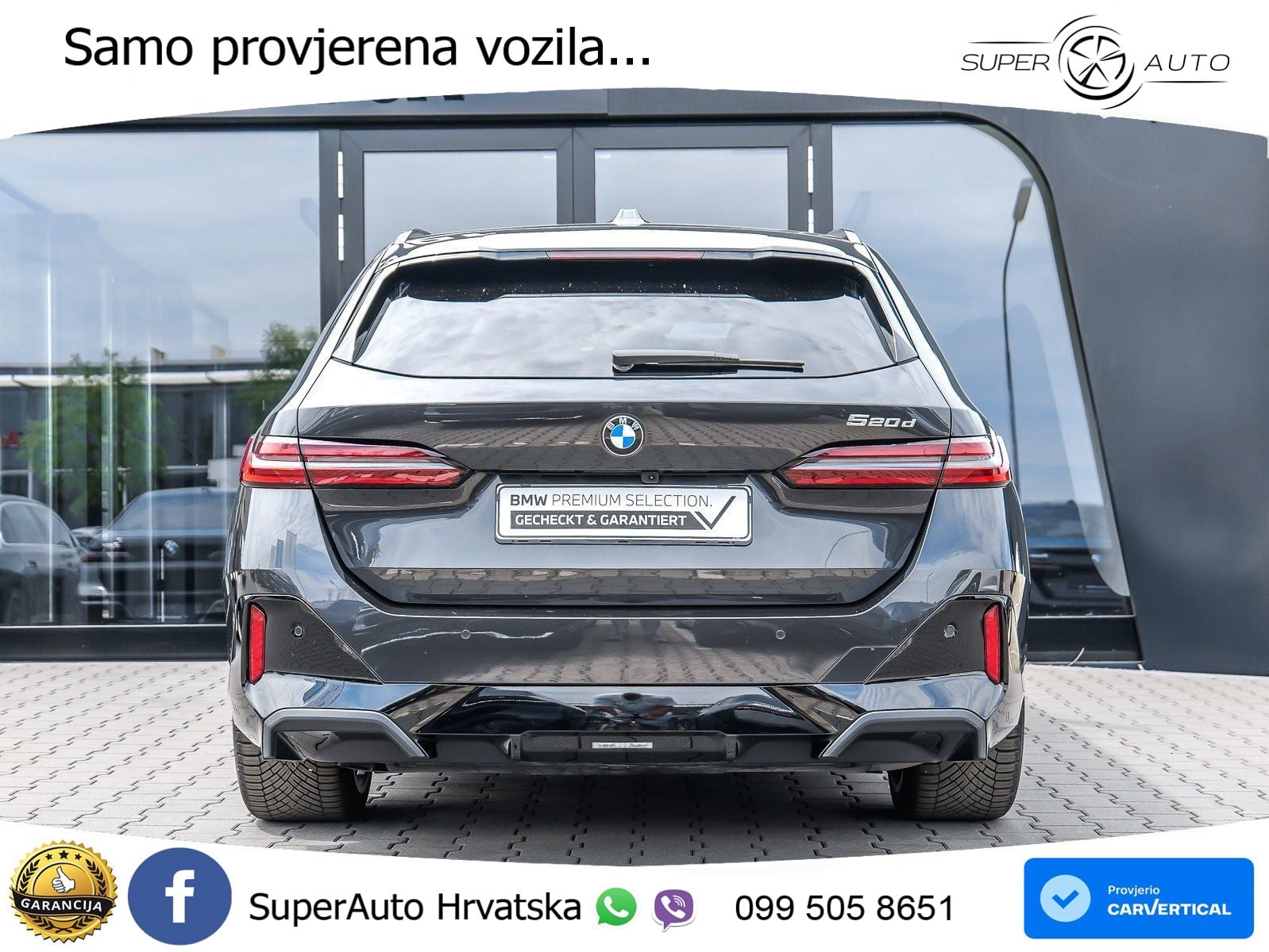 BMW 520d Touring (197 KS) Steptronic M Sport LED+GR SJED+ACC
