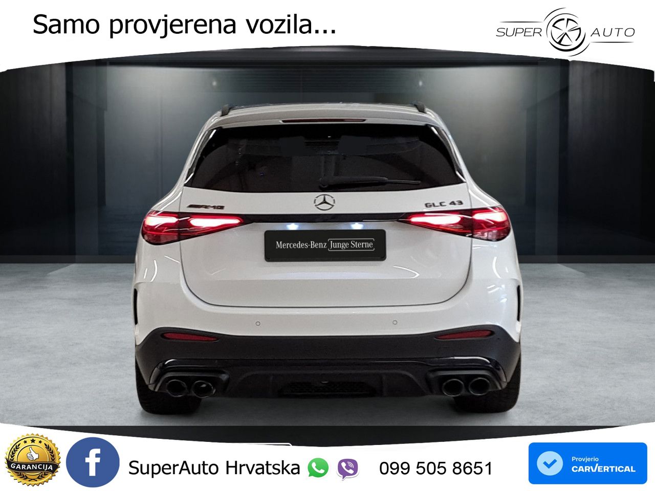 Mercedes AMG GLC 43 (421 KS) 4MATIC AMG SPEEDSHIFT MCT 9G ACC+HEAD+4xGR SJED+360+PANO