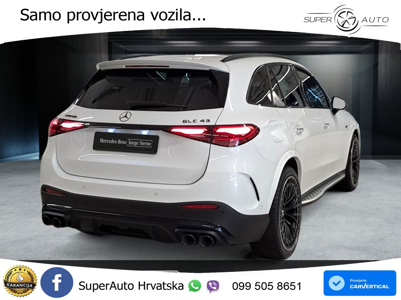 Mercedes AMG GLC 43 (421 KS) 4MATIC AMG SPEEDSHIFT MCT 9G ACC+HEAD+4xGR SJED+360+PANO