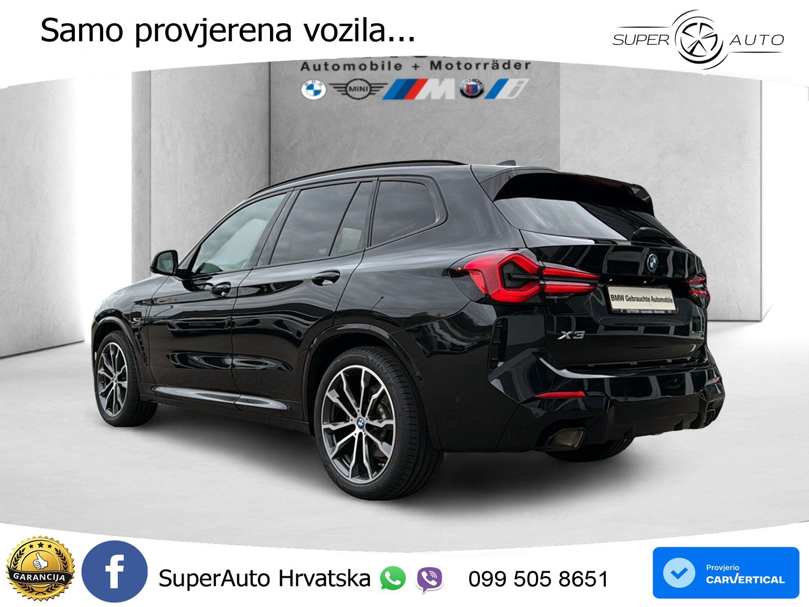 BMW X3 30e xDrive Steptronic M Sport LED+GR SJED+ACC