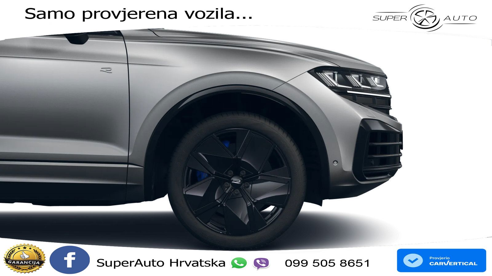 Volkswagen Touareg R 3.0 V6 TFSI (462 KS) 4MOTION Tiptronic ZRAČNI+ACC+GR SJED+KAM+PANO