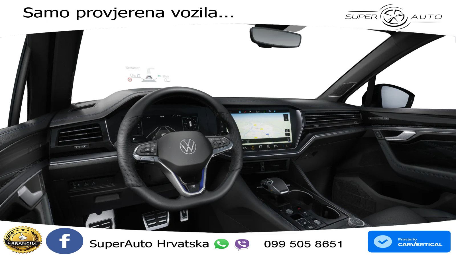 Volkswagen Touareg R 3.0 V6 TFSI (462 KS) 4MOTION Tiptronic ZRAČNI+ACC+GR SJED+KAM+PANO