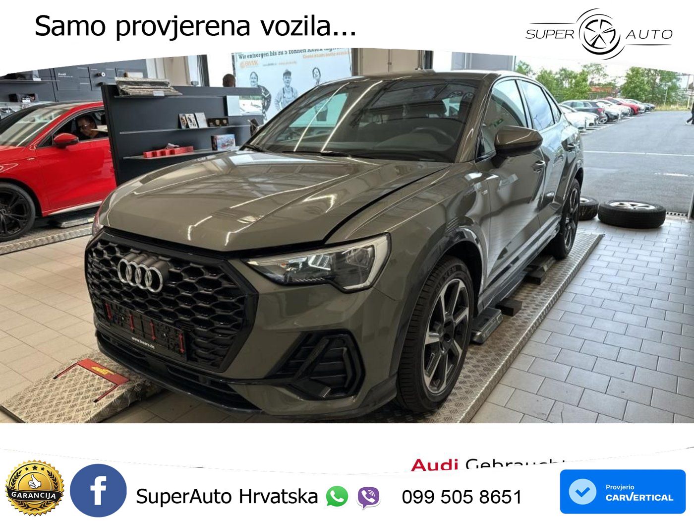 Audi Q3 II Sportback 40 TFSI (190 KS) quattro S tronic S line