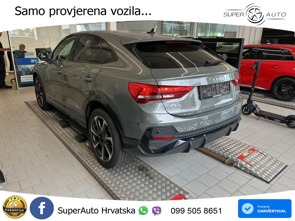 Audi Q3 II Sportback 40 TFSI (190 KS) quattro S tronic S line