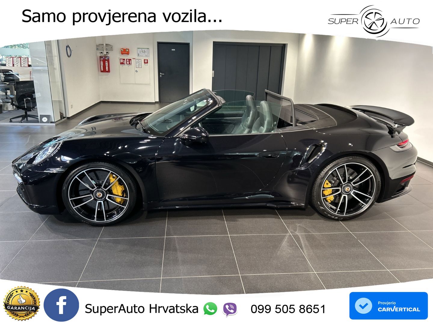 Porsche 911 Turbo S Cabriolet 3.8 (650 KS) PDK LED+GR SJED+ACC