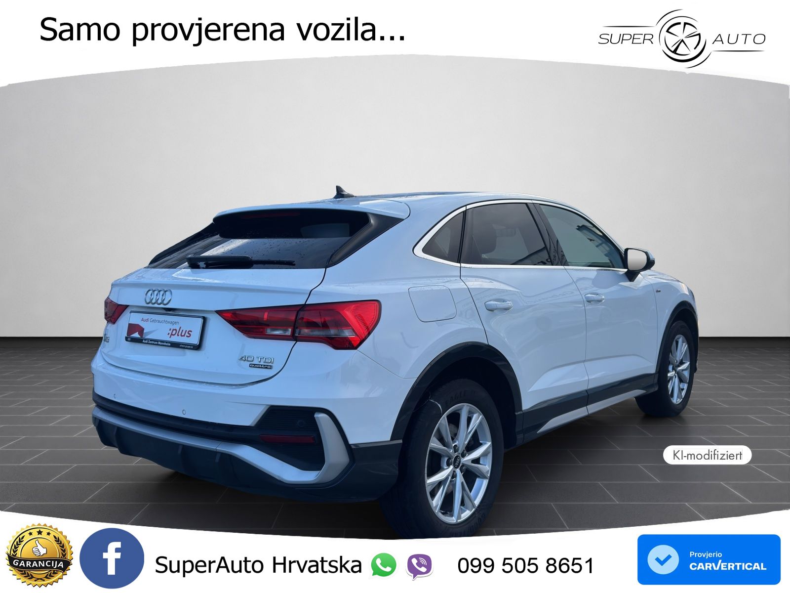 Audi Q3 Sportback 40 TDI (200 KS) quattro S tronic S line
