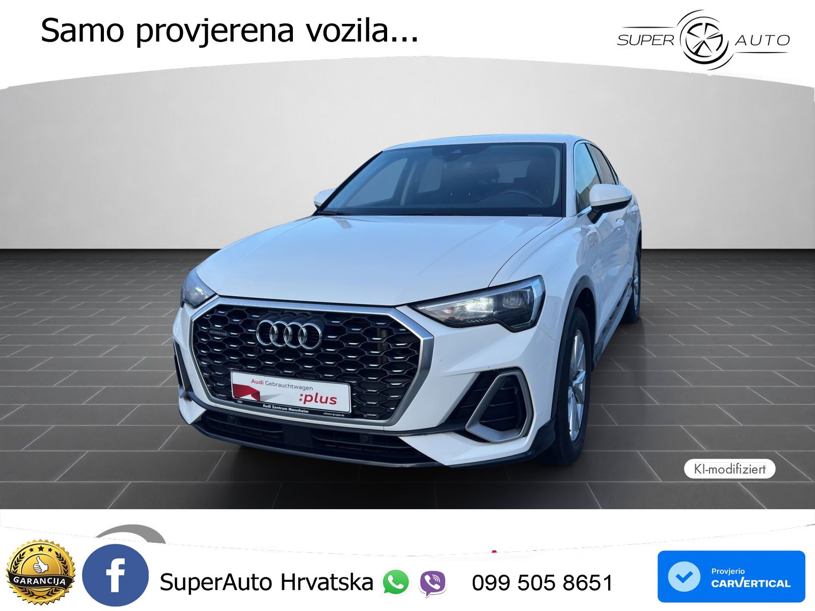 Audi Q3 Sportback 40 TDI (200 KS) quattro S tronic S line