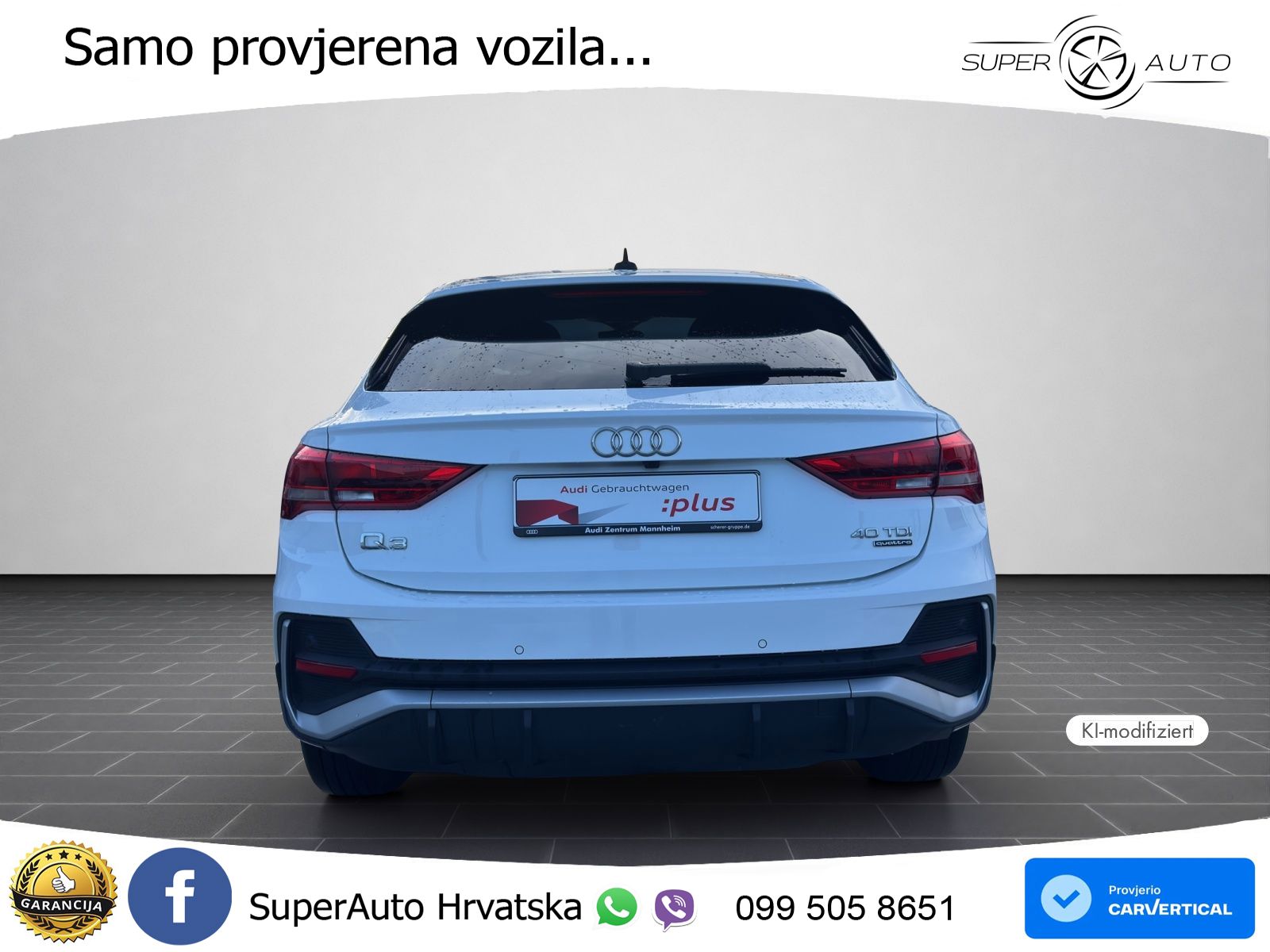 Audi Q3 Sportback 40 TDI (200 KS) quattro S tronic S line